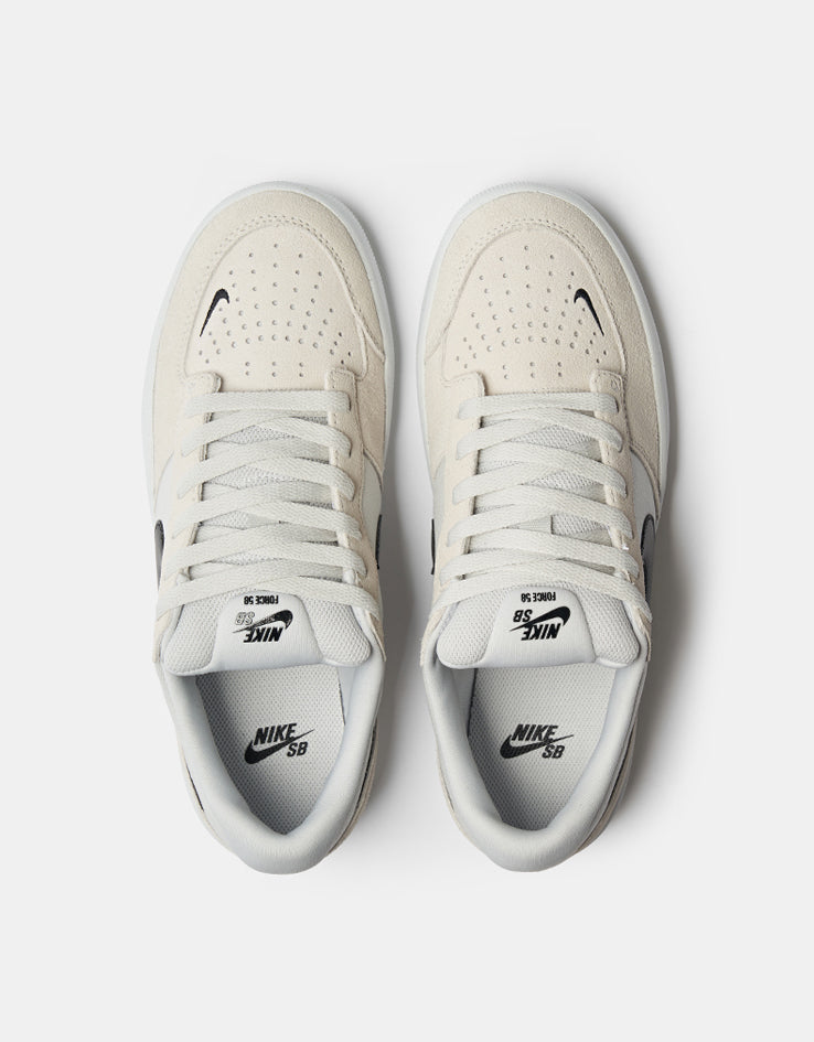 Nike SB Force 58 Skate Shoes - Photon Dust/Black/White, product image 3