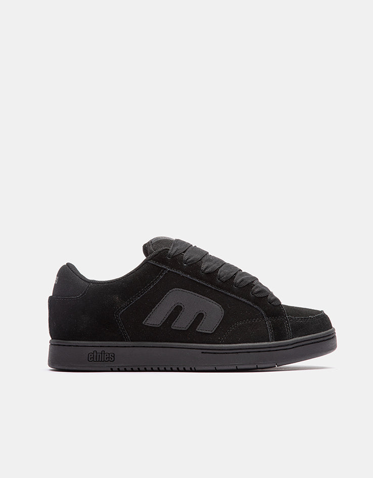etnies Kingpin 2K Skate Shoes - Black, product image 1