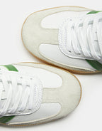 adidas Samba ADV Skate Shoes - Cloud White/Crew Green/Gum, product image 6