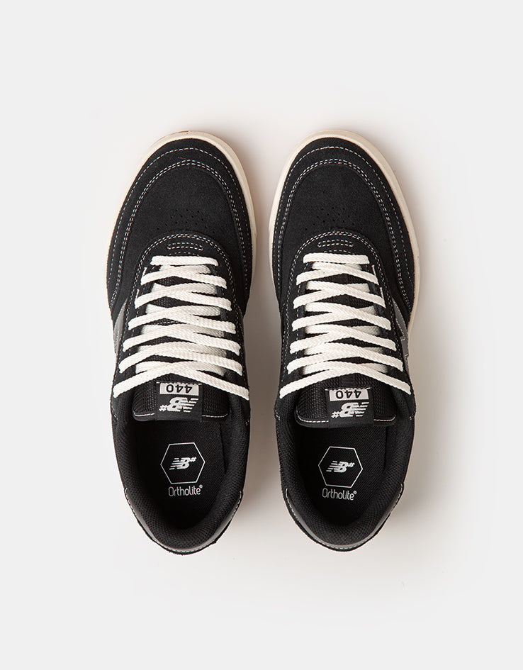 New Balance Numeric 440 V2 Skate Shoes - Black/Sea Salt, product image 3