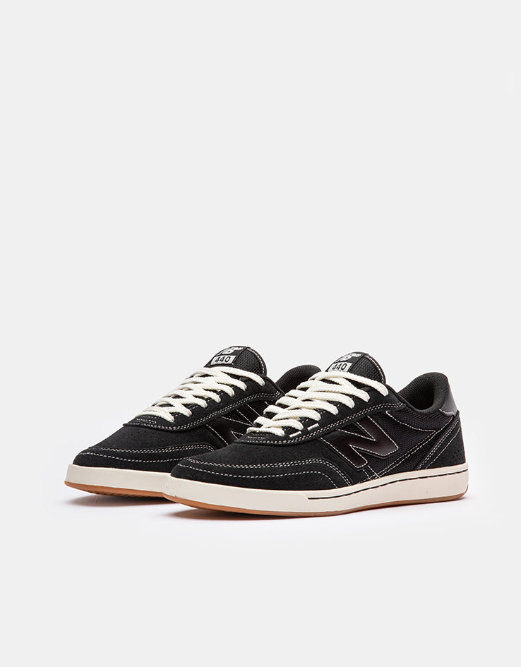 New Balance Numeric 440 V2 Skate Shoes - Black/Sea Salt, product image 4