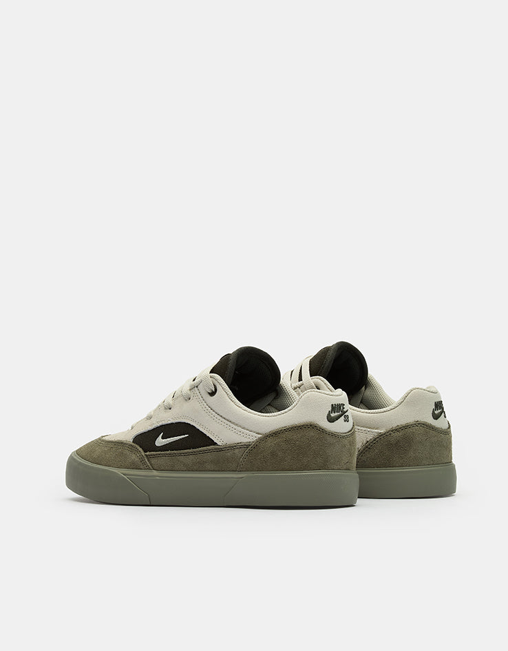 Nike SB Malor Skate Shoes - Light Bone/Light Army, product image 4