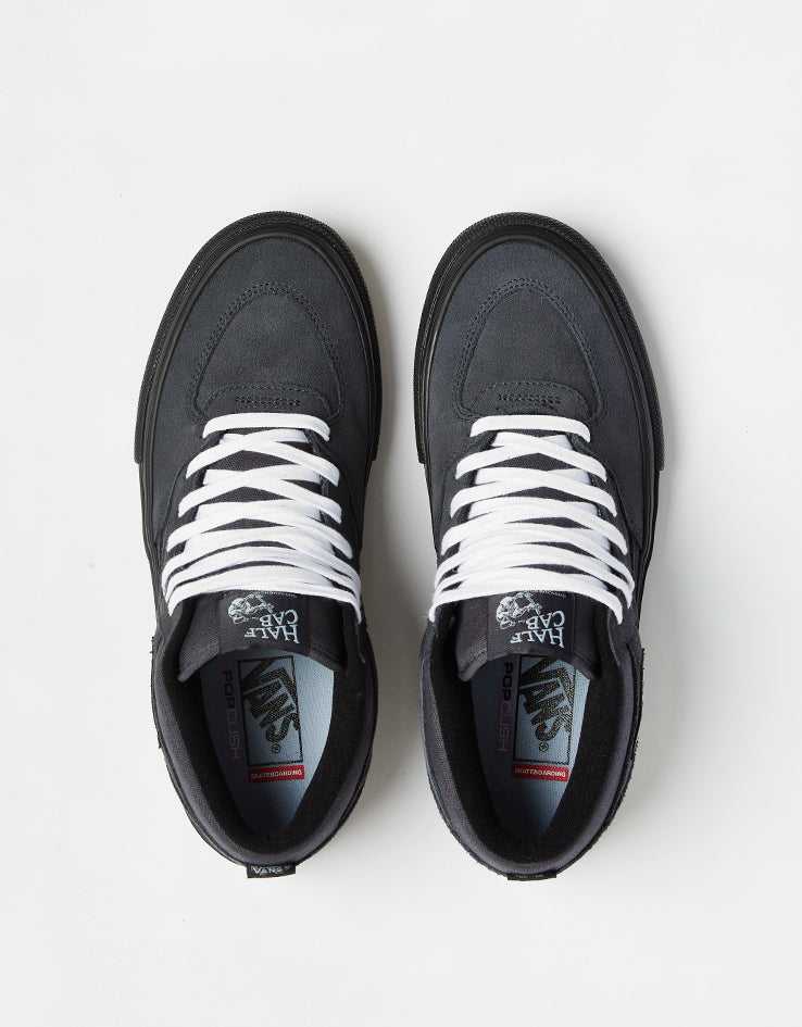Vans Skate Half Cab Shoes - Charcoal Grey/Black, product image 2