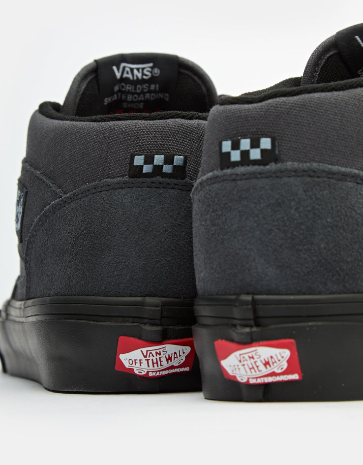 Vans Skate Half Cab Shoes - Charcoal Grey/Black, product image 5