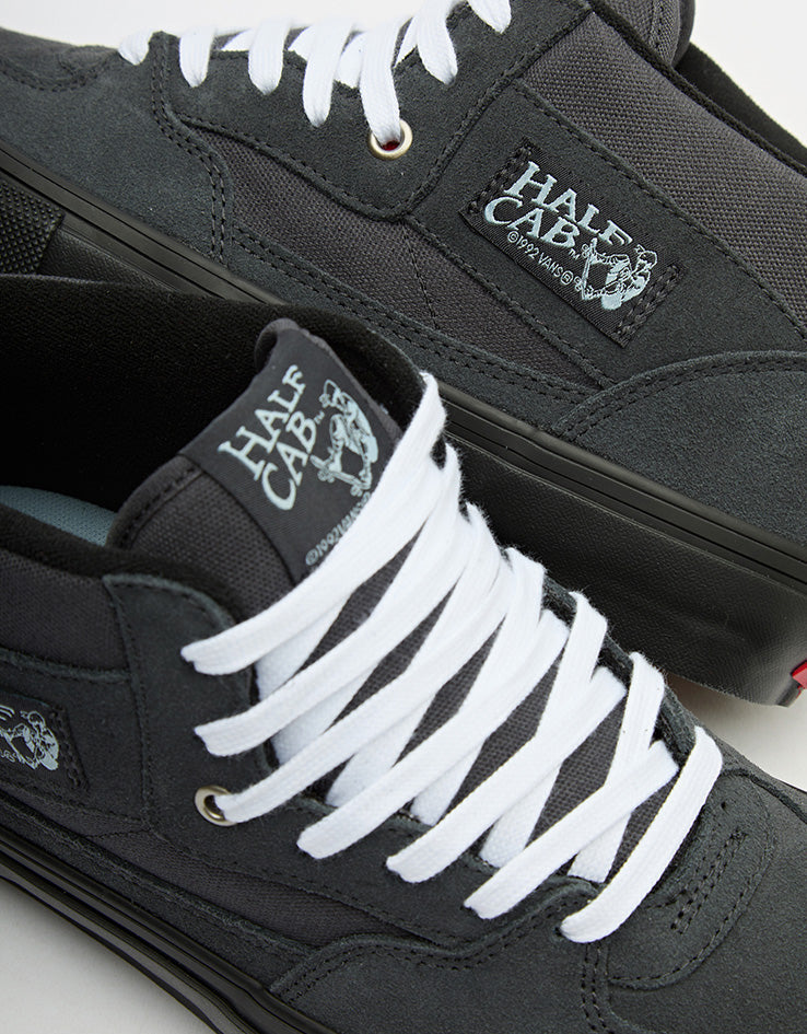 Vans Skate Half Cab Shoes - Charcoal Grey/Black, product image 6