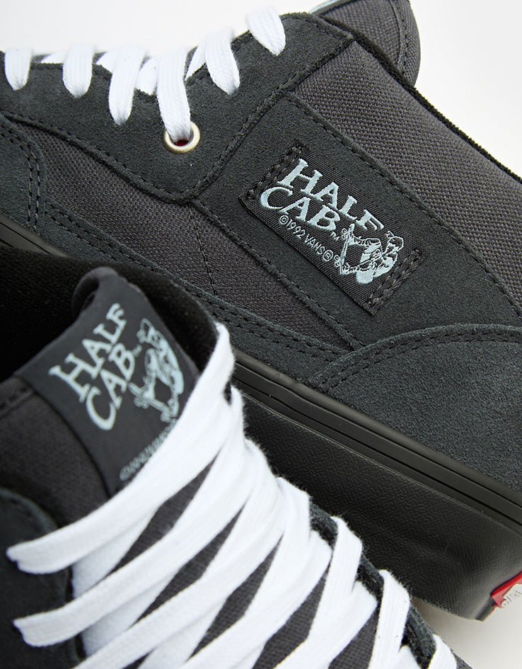 Vans Skate Half Cab Shoes - Charcoal Grey/Black, product image 7