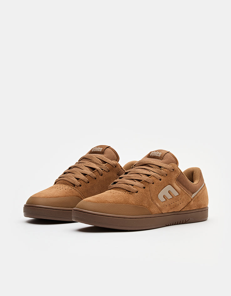 etnies Marana Skate Shoes - Brown/Gum, product image 6