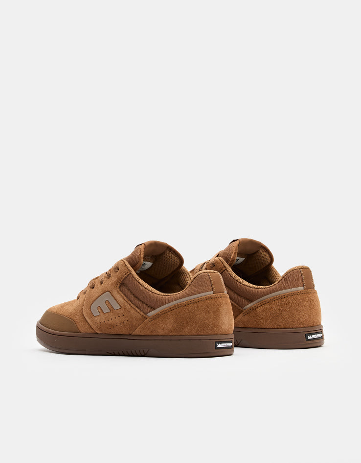 etnies Marana Skate Shoes - Brown/Gum, product image 2