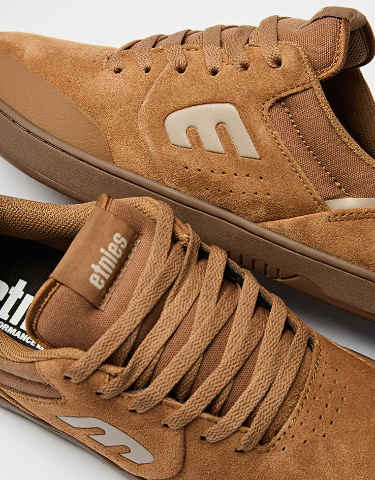 etnies Marana Skate Shoes - Brown/Gum, product image 4