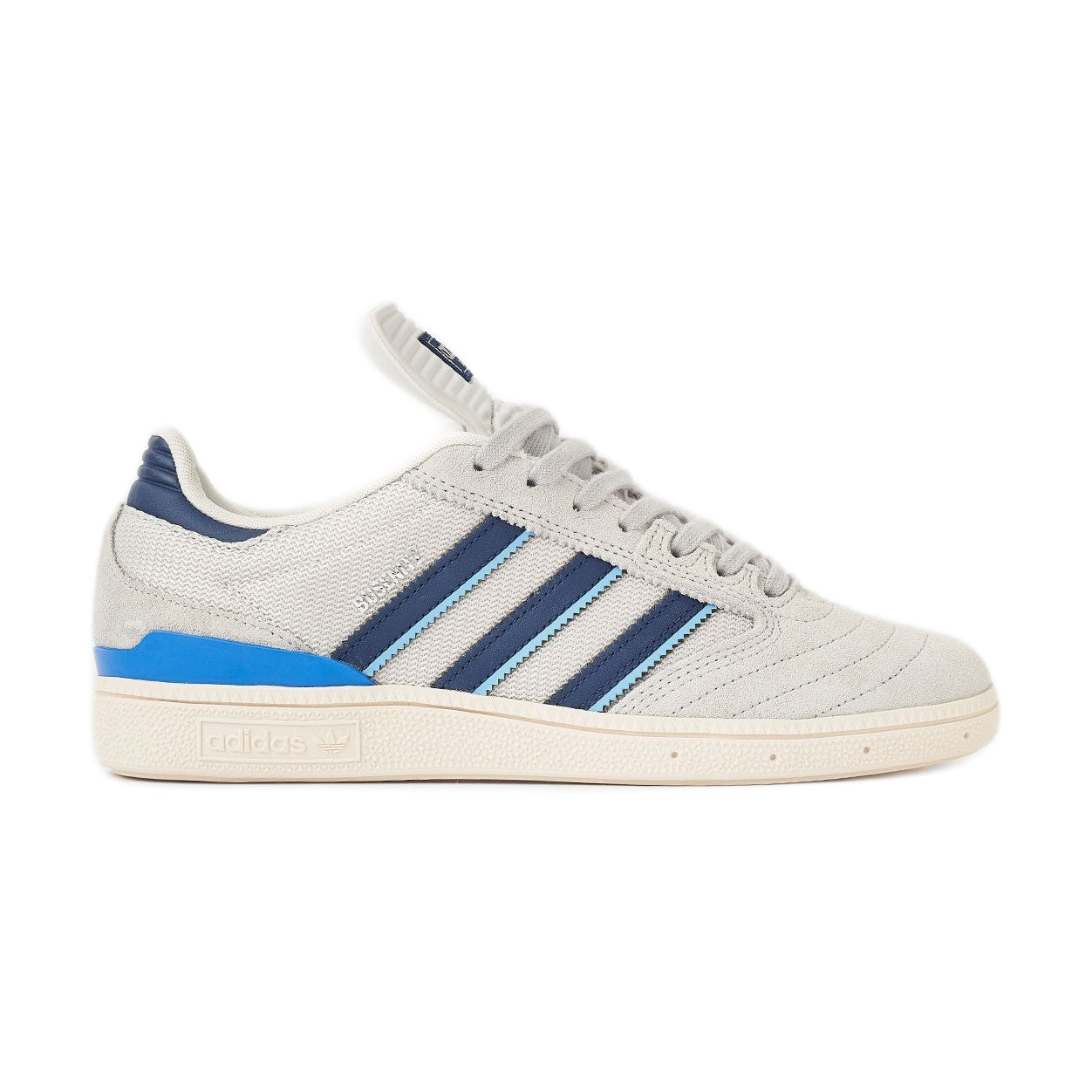 adidas Busenitz Skate Shoes - Grey/Dark Blue/Chalk White, product image 1