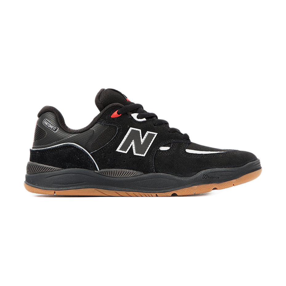 New Balance Numeric 1010 Tiago Lemos Skate Shoes - Black/Gum, product image 1
