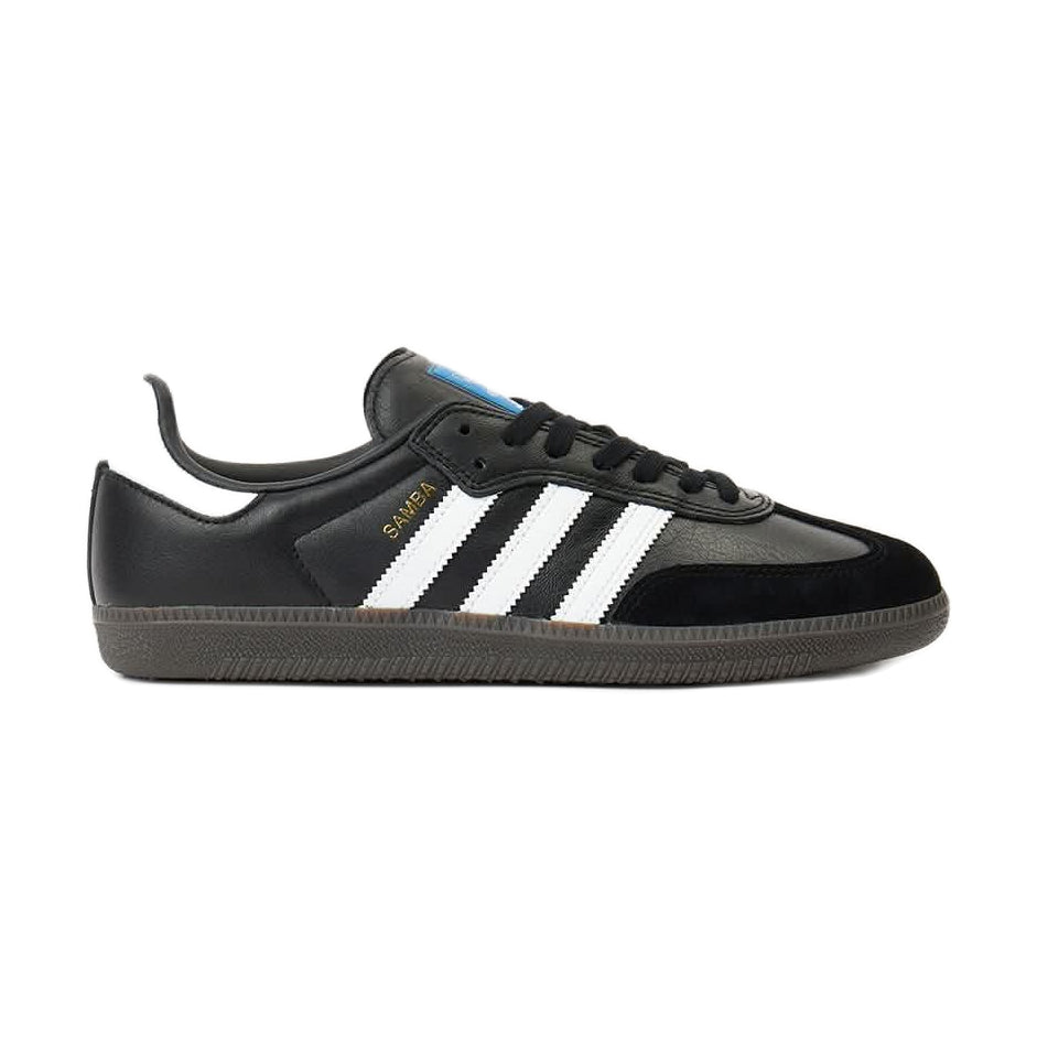 adidas Samba ADV Skate Shoes - Core Black/White/Gum, product image 1
