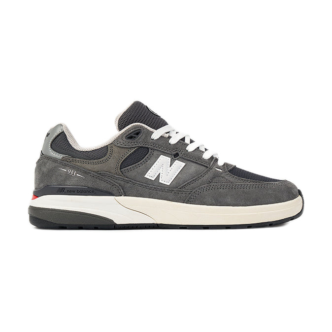 New Balance Numeric 933 Andrew Reynolds Skate Shoes - Dark Grey/White, product image 1