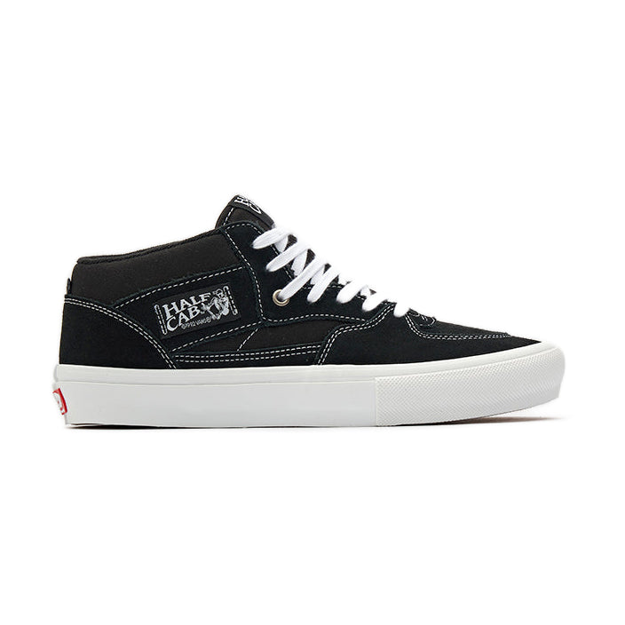 Vans Skate Half Cab Shoes - Black/White, product image 1