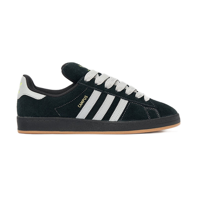adidas Campus ADV Skate Shoes - Core Black/Grey/Gold Metallic, product image 1