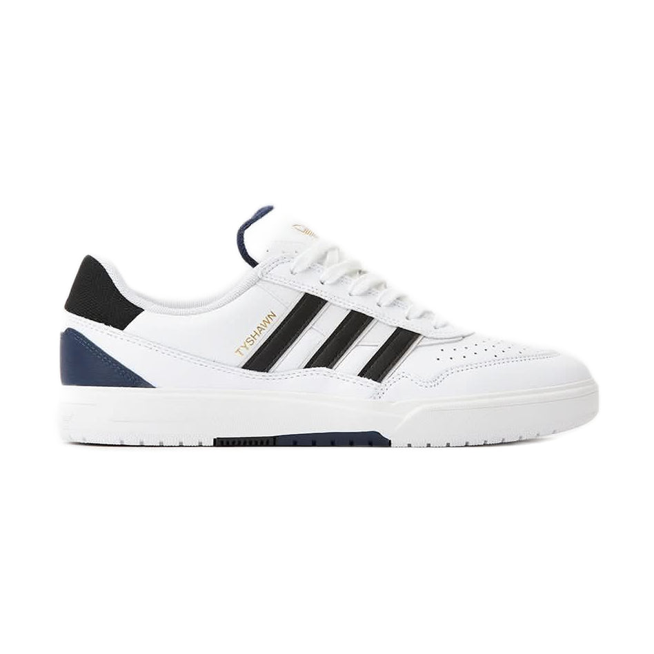 adidas Tyshawn II Skate Shoes - White/Core Black/Collegiate Navy, product image 1